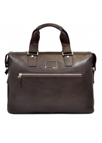Мужской кожаный коричневый портфель BOND 1366-286