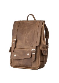 Оригинальный винтажный мужской кожаный рюкзак SHVIGEL 13947