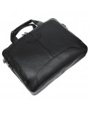 Фотография Мужской кожаный черный портфель BOND 1404-281
