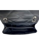 Фотография Кожаная черная женская сумка VIRGINIA CONTI 1412bl