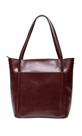 Женская сумка коричневая кожаная GR-2013B