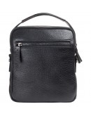 Фотография Мужская черная кожаная сумка - барсетка BOND 1413-281