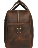 Фотография Дорожная коричневая винтажная сумка Vintage 14505