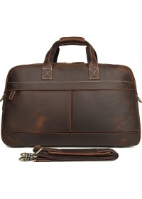 Дорожная коричневая винтажная сумка Vintage 14505