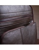 Фотография Мужской кожаный слинг - рюкзак Vintage 14624