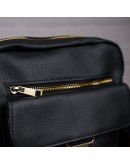 Фотография Мужская сумка через плечо черная Vintage 14649