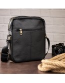 Фотография Мужская сумка через плечо черная Vintage 14649