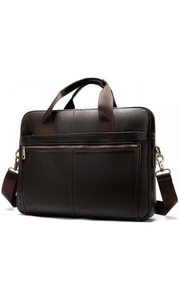 Коричневая деловая мужская сумка Vintage 14670