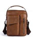 Фотография Мужская сумка-барсетка светло-коричневого цвета Vintage 14707