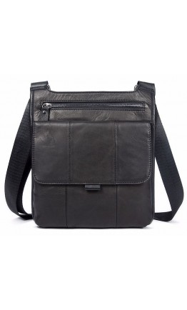 Кожаная сумка на плечо - планшетка мужская Vintage 14732