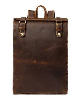 Вместительный мужской винтажный рюкзак Vintage 14796