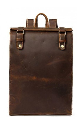 Вместительный мужской винтажный рюкзак Vintage 14796