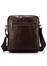 Мужская коричневая кожаная сумка Vintage 14823