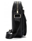 Фотография Черная кожаная сумка на плечо Vintage 14827