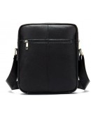 Фотография Черная мужская сумка на плечо Vintage 14832