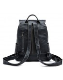 Фотография Черный кожаный рюкзак Vintage 14842