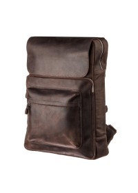Большой рюкзак в винтажной натуральной коже Shvigel 15307