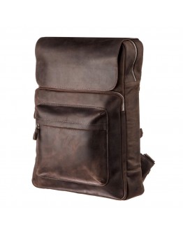 Большой рюкзак в винтажной натуральной коже Shvigel 15307