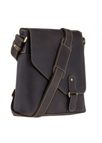 Удобная мужская сумка на плечо Visconti 16071 Aspin (Оil Brown)