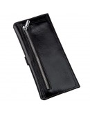 Фотография Кожаный мужской черный бумажник SHVIGEL 16204