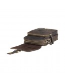 Фотография Темно-коричневая небольшая мужская сумка Visconti 16208 Jules (Oil Brown)