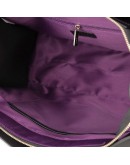 Фотография Удбная кожаная женская черная сумка KARFEI 1710103-04A