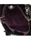 Фотография Черная удобная женская сумочка KARFEI 1711139-04A