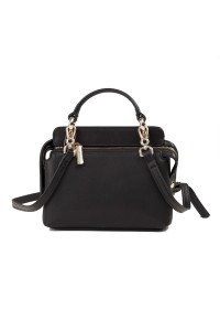 Черная женская сумка небольшого размера KARFEI 1712230-02A