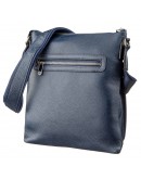 Фотография Мужская сумка-планшет синяя кожаная KARYA 17289