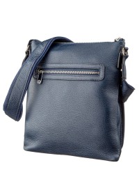 Мужская сумка-планшет синяя кожаная KARYA 17289