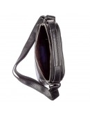 Фотография Мужская кожаная черная сумка - барсетка KARYA 17293