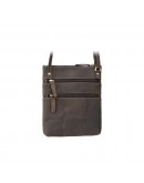 Фотография Коричневая сумка на плечо Visconti 18606 Slim Bag (Oil Brown)