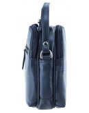 Фотография Синяя женская небольшая фирменная сумка Visconti 18939 Holly (Navy)