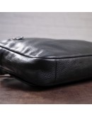 Фотография Черная мужская сумка на плечо формата А4 SHVIGEL 19116