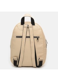 Женский кожаный бежевый рюкзак Ricco Grande 1l600-beige