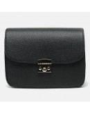 Фотография Женская кожаная черная сумка Ricco Grande 1l650-black