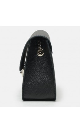 Женская кожаная черная сумка Ricco Grande 1l650-black