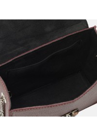 Женская кожаная бордовая сумка Ricco Grande 1l650-bordo