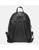 Фотография Черный кожаный женский рюкзак Ricco Grande 1l655-black
