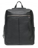 Фотография Женский кожаный рюкзак черный Ricco Grande 1l656-black