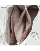 Фотография Женская белая кожаная сумка Ricco Grande 1l797rep-white