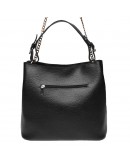 Фотография Черная женская кожаная сумка Ricco Grande 1L887-black