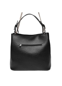Черная женская кожаная сумка Ricco Grande 1L887-black