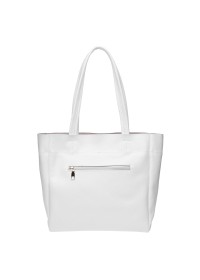 Кожаная женская белая сумка Ricco Grande 1L926-white
