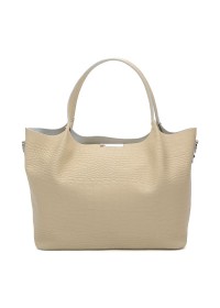 Женская бежевая кожаная сумка Ricco Grande 1l943rep-beige