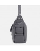 Фотография Серая кожаная женская сумка Ricco Grande 1l947-1gr-gray