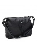 Фотография Черная кожаная женская сумка Ricco Grande 1l9477-bblack