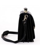Фотография Кожаная черная мужская сумка - барсетка Manufatto 1spb-black