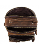 Фотография Мужская коричнева барсетка - сумка на плечо Vintage 20006