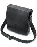 Фотография Черная кожаная сумка через плечо Vintage 20015